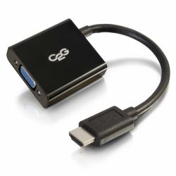 C2G Dispositivo adaptador convertidor HDMI® macho a VGA hembra 
