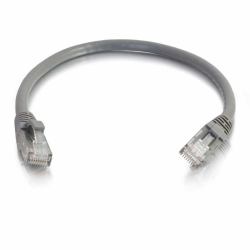C2G Cable de conexión de red de 5 m Cat6 sin blindaje y con funda [UTP], color gris 