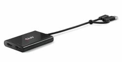 CLUB3D CSV-1475 divisor de video USB Tipo C 2x HDMI 