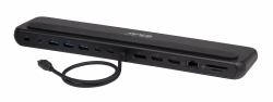 CLUB3D CSV-2541 base para portátil y replicador de puertos Acoplamiento USB 3.2 Gen 1 [3.1 Gen 1] Type-C Negro 