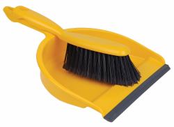 CTS Dustpan and Brush Set Soft Bristle Red [1]
