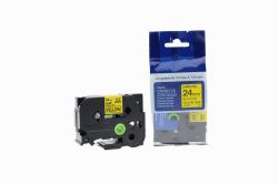 CTS Comp Brother P Touch TZe-641 [YT-641] Labelling Tape Cassette Black on Yellow also for TZ-641