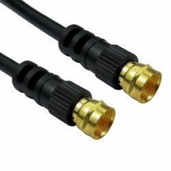 Cables Direct 2FK-15 cable coaxial 15 m Tipo F Negro 
