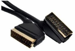 Cables Direct 2SSP-03 cable EUROCONECTOR 3 m SCART [21-pin] Negro 