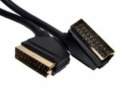 Cables Direct 2SSP-10 cable EUROCONECTOR 10 m SCART [21-pin] Negro 