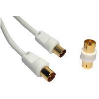 Cables Direct TV cable 5m cable coaxial IEC Blanco 