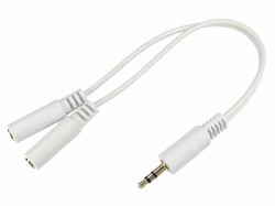 Cables Direct 3-M2FGWHT divisor de audio Blanco 