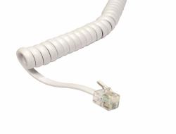 Cables Direct RJ-10, 5m Blanco 