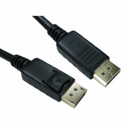 Cables Direct 99DP-000LOCK cable DisplayPort 0,5 m Negro 