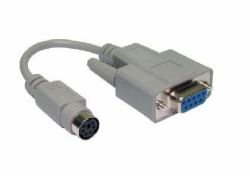 Cables Direct PS/2 Mouse Cable Adaptor Gris 0,15 m 