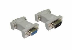 Cables Direct AD-421 cambiador de género para cable DB9 HD15 Gris 