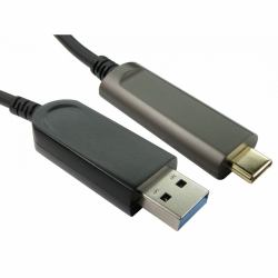 Cables Direct AOCUSB3C-921-10 cable USB USB 3.2 Gen 1 [3.1 Gen 1] 10 m USB A USB C 10 Gbit/s Negro 