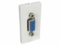 Cables Direct AV-MODSVGA toma de corriente VGA Blanco 