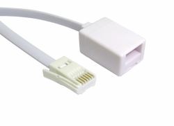 Cables Direct BT-005 cable telefónico 3 m Blanco 