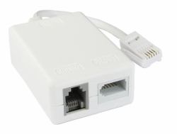 Cables Direct BT-820 teléfono divisor Blanco 