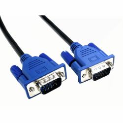 Cables Direct CDEX-LPLZ-05BL cable VGA 5 m VGA [D-Sub] Negro, Azul 