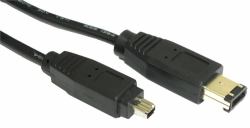 Cables Direct CDL-140EE5M cable firewire 5 m 6-p 4-p Negro 