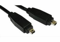 Cables Direct CDL-150EE2M cable firewire 2 m 4-p Negro 
