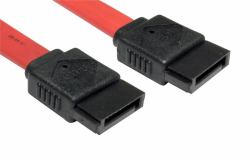 Cables Direct 0.45m SATA cable de SATA 0,45 m Rojo 