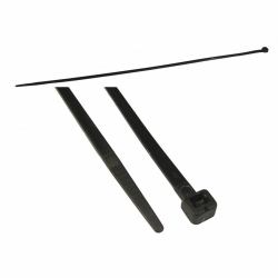 Cables Direct CDL 368mm x 4.8mm BLACK TIES 100PK