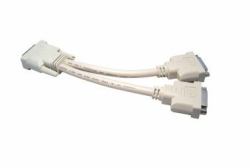 Cables Direct DV-188/1.8 cable DVI 1,8 m DVI-D 2 x DVI-D Blanco 