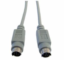 Cables Direct EX-100 cable ps/2 3 m 6-p Mini-DIN Gris 