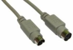 Cables Direct EX-103 cable ps/2 3 m 6-p Mini-DIN Gris 