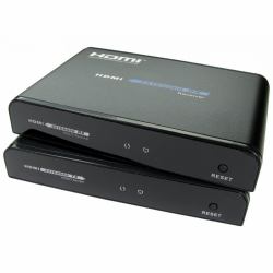 Cables Direct HD-EX345-120A extensor audio/video Transmisor y receptor de señales AV Negro 