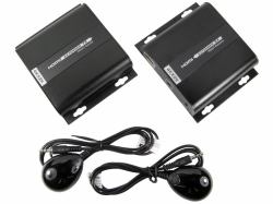 Cables Direct HD-EX358 extensor audio/video Transmisor y receptor de señales AV Negro 