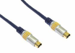 Cables Direct NL2VV-100 cable S-vídeo 1,5 m S-Video [4-pin] Negro 