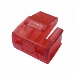 Cables Direct NLRJ45-PB02 bloqueador de puerto Llave de bloqueador de puerto RJ-45 Rojo De plástico 20 pieza[s] 