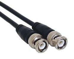 Cables Direct BNC - BNC, 15m cable coaxial Negro 