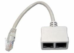 Cables Direct RJ-ECON divisor de red Blanco 