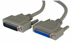 Cables Direct SL-125 cable de serie Gris 5 m D25 