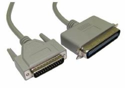 Cables Direct SS-002 cable SCSI Blanco Externo 2 m Centronics C50 DB25 