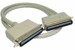 Cables Direct SS-011 cable SCSI Beige Externo 1 m Centronics C50 