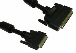 Cables Direct 1m, HPDB68 M/U2CN68 M cable SCSI Negro Externo DB68/HP 68-p 