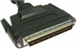 Cables Direct 2m HP68 M/M cable SCSI Negro Externo DB68/HP 