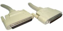 Cables Direct 2m HP68 M/M cable SCSI Beige Externo DB68/HP 