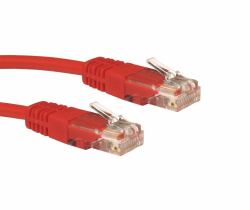 Cables Direct 4m Cat5e cable de red Rojo U/UTP [UTP] 