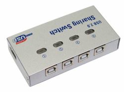 Cables Direct USB-024 interruptor de impresora Alámbrico 