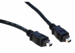 Cables Direct Firewire 400 3m 4-p Negro 