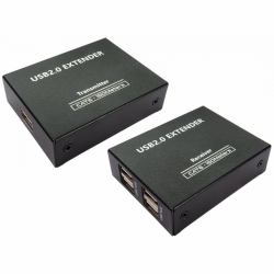 Cables Direct USB2-EXT4P ampliador de red Transmisor y receptor de red 