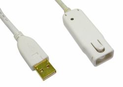 Cables Direct Cable Repeater cable USB USB 2.0 12 m USB A 0,48 Gbit/s Blanco 