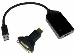 Cables Direct USB 3.0 to HDMI Adaptador gráfico USB 2048 x 1152 Pixeles Negro 
