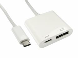 Cables Direct USB3C-DPCAB-WPD Adaptador gráfico USB 3840 x 2160 Pixeles Blanco 