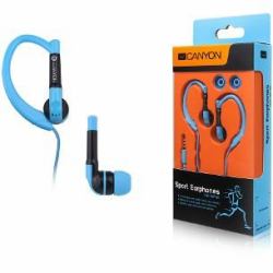 Canyon CNS-SEP1BL auricular y casco Auriculares Alámbrico Dentro de oído Deportes Azul 