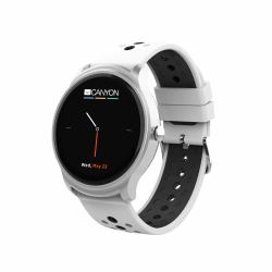 Canyon Oregano 3,3 cm [1.3"] IPS 44 mm 240 x 240 Pixeles Pantalla táctil Negro, Plata, Blanco 