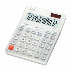 Casio DE-12E-WE calculadora Escritorio Calculadora básica Blanco 