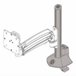 Chief KXC K1C K2C Column Desk Clamp Base Kit 